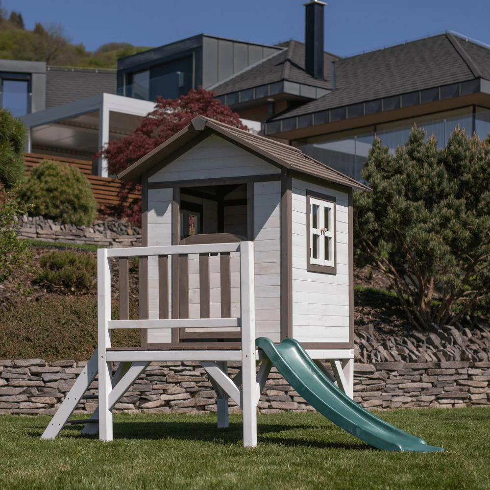 בית עץ לילדים טירת המגלשה